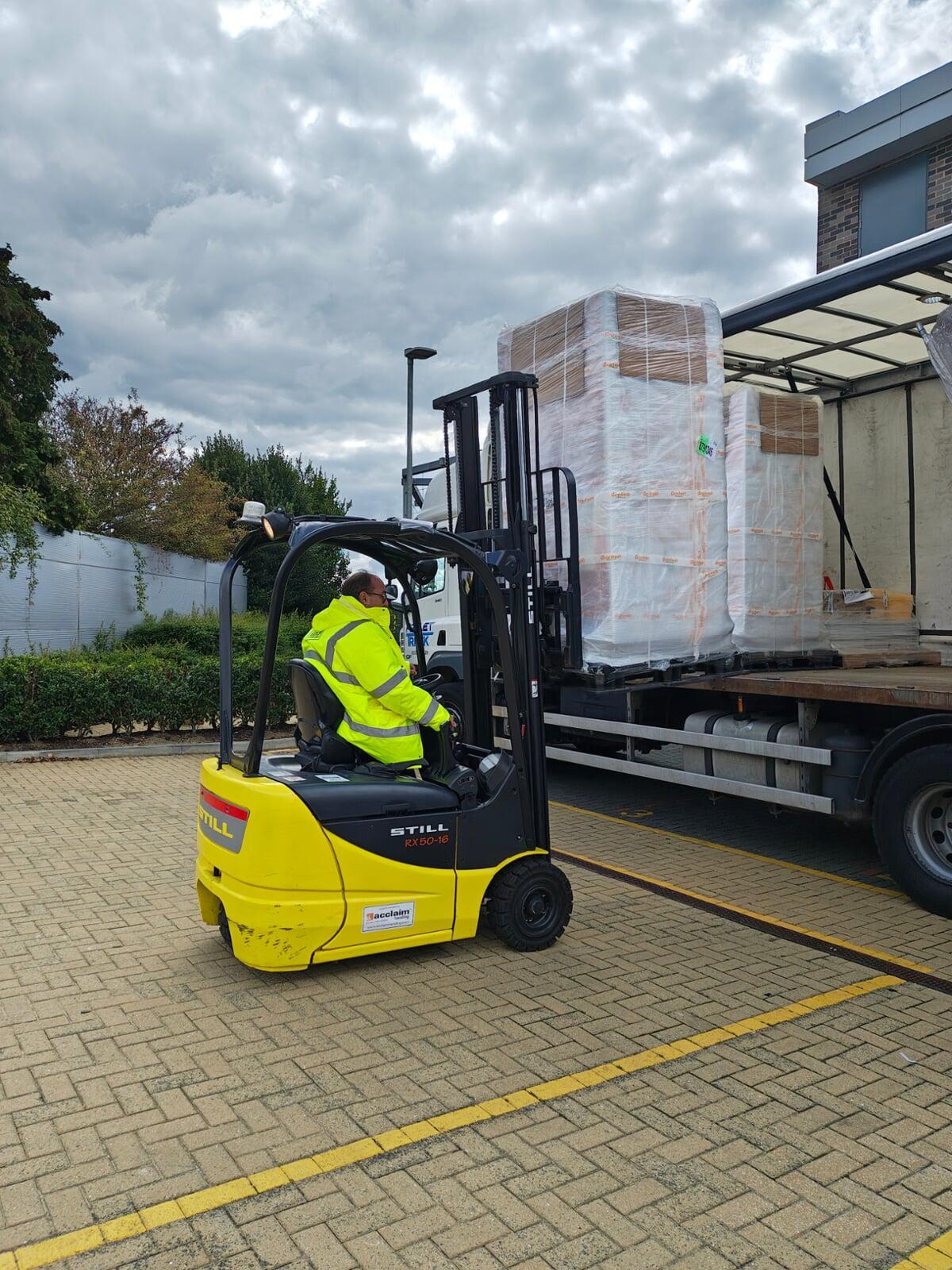 Delivering JuiceBots to customer locations